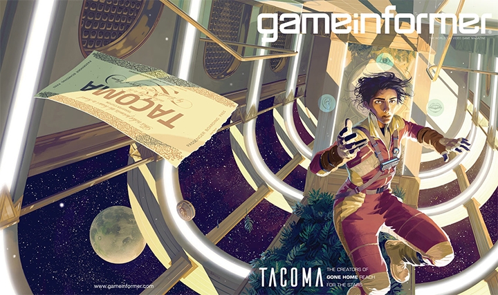 Tacoma на обложке августовского номера Game Informer